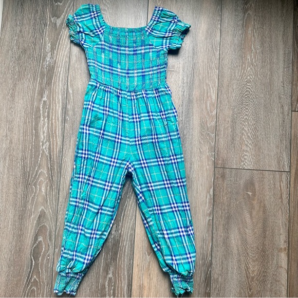 SweetHoney Smocked Romper - Picture 1 of 3